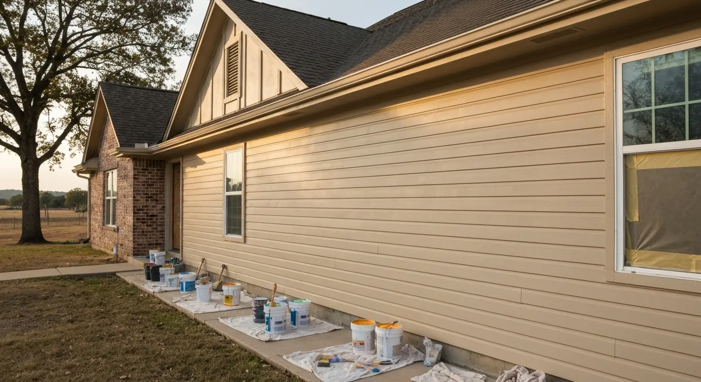 Exterior painting project