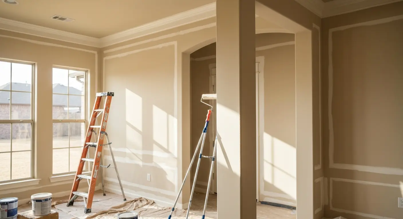 Interior painting project