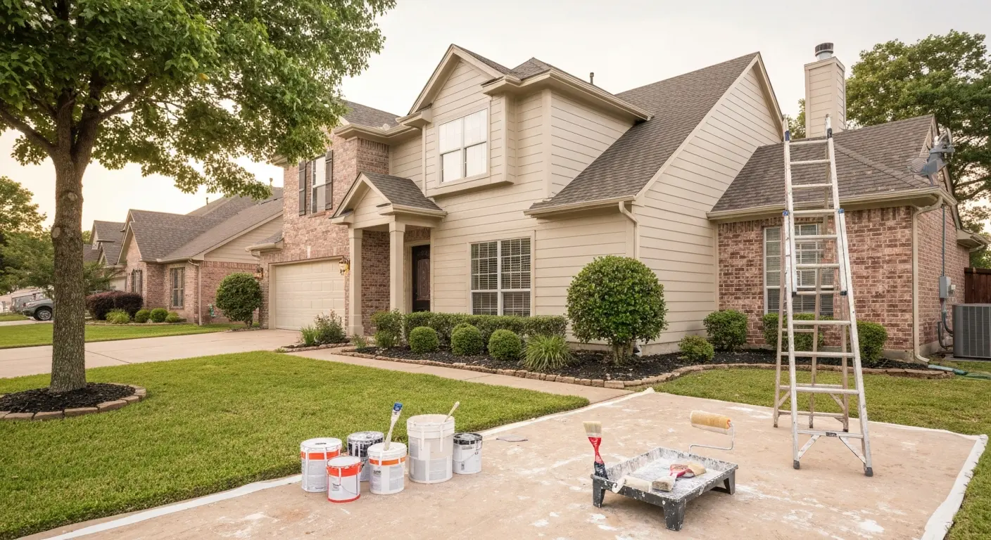 Exterior painting in Glen Pool
