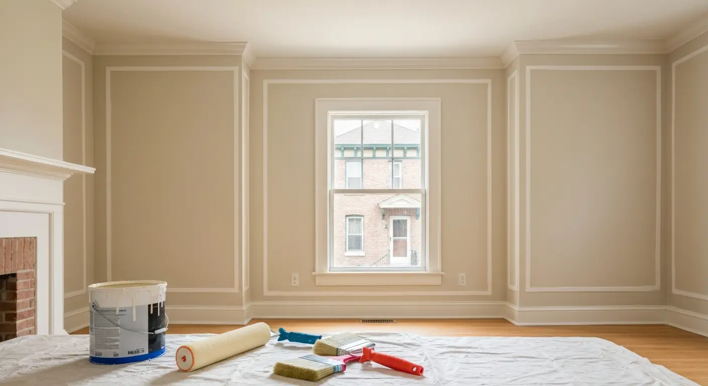 Interior painting in Skiatook home