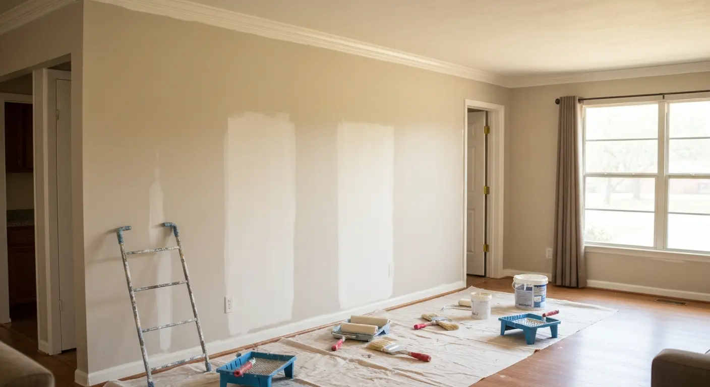 Interior painting project