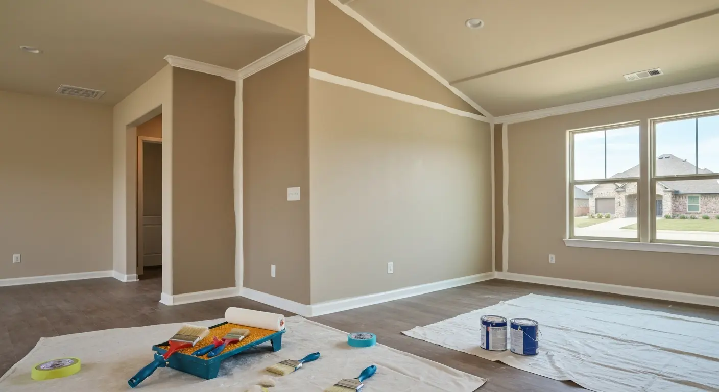Interior painting project