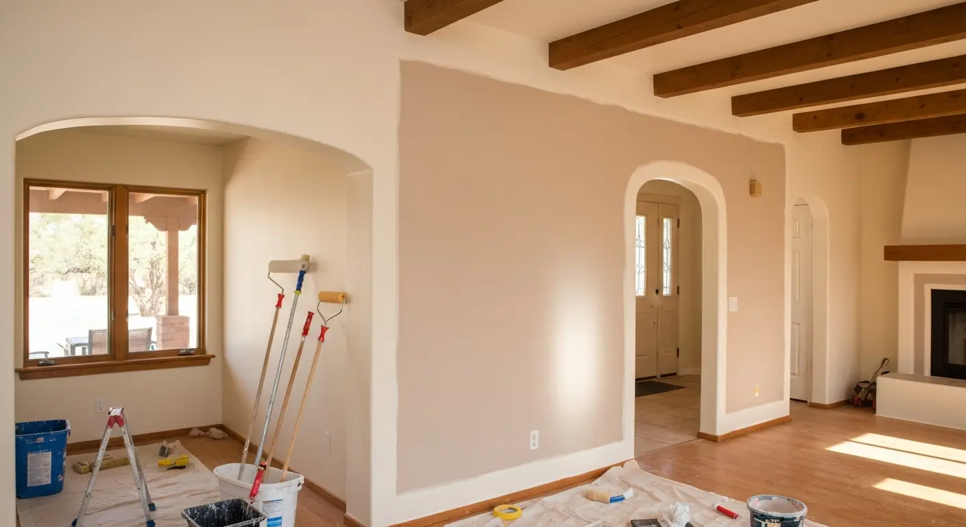 Interior home painting
