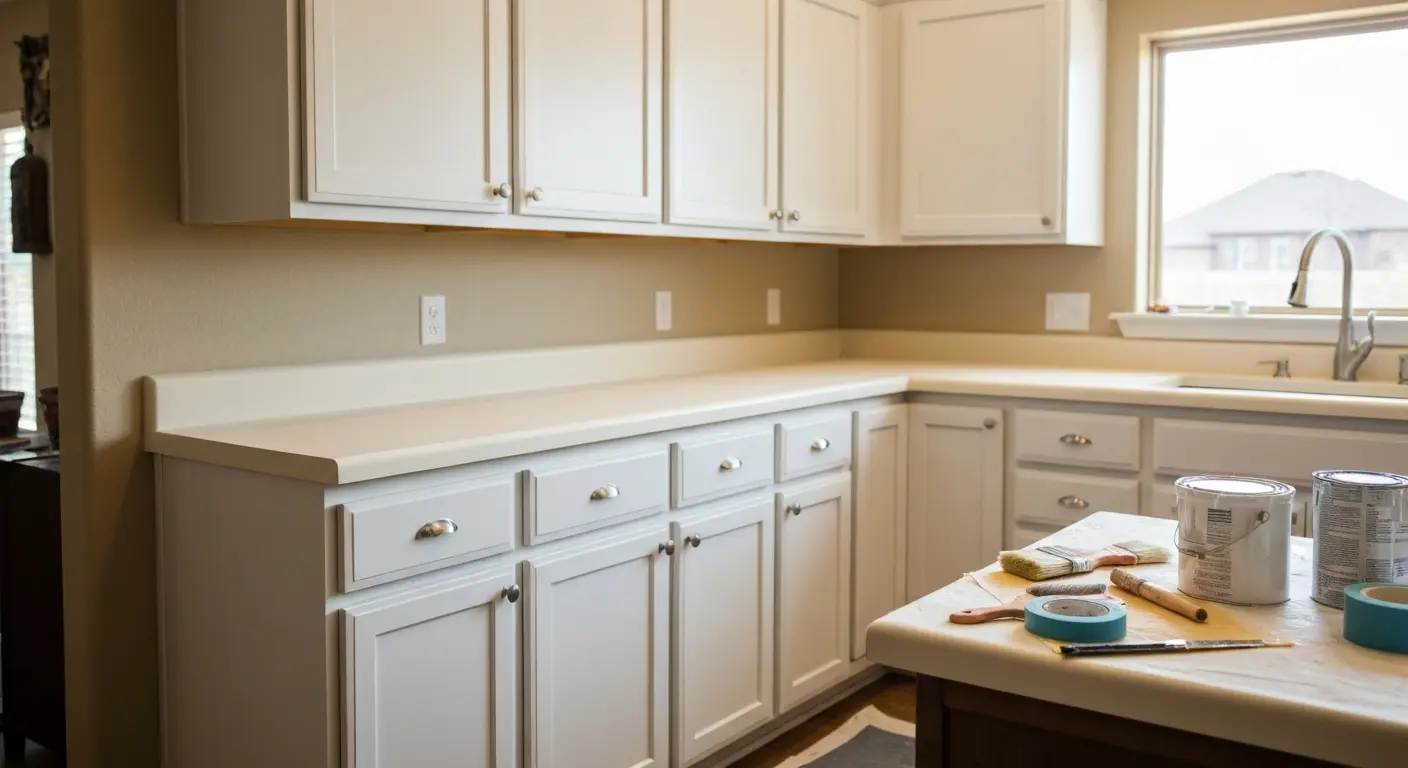 Cabinet painting project