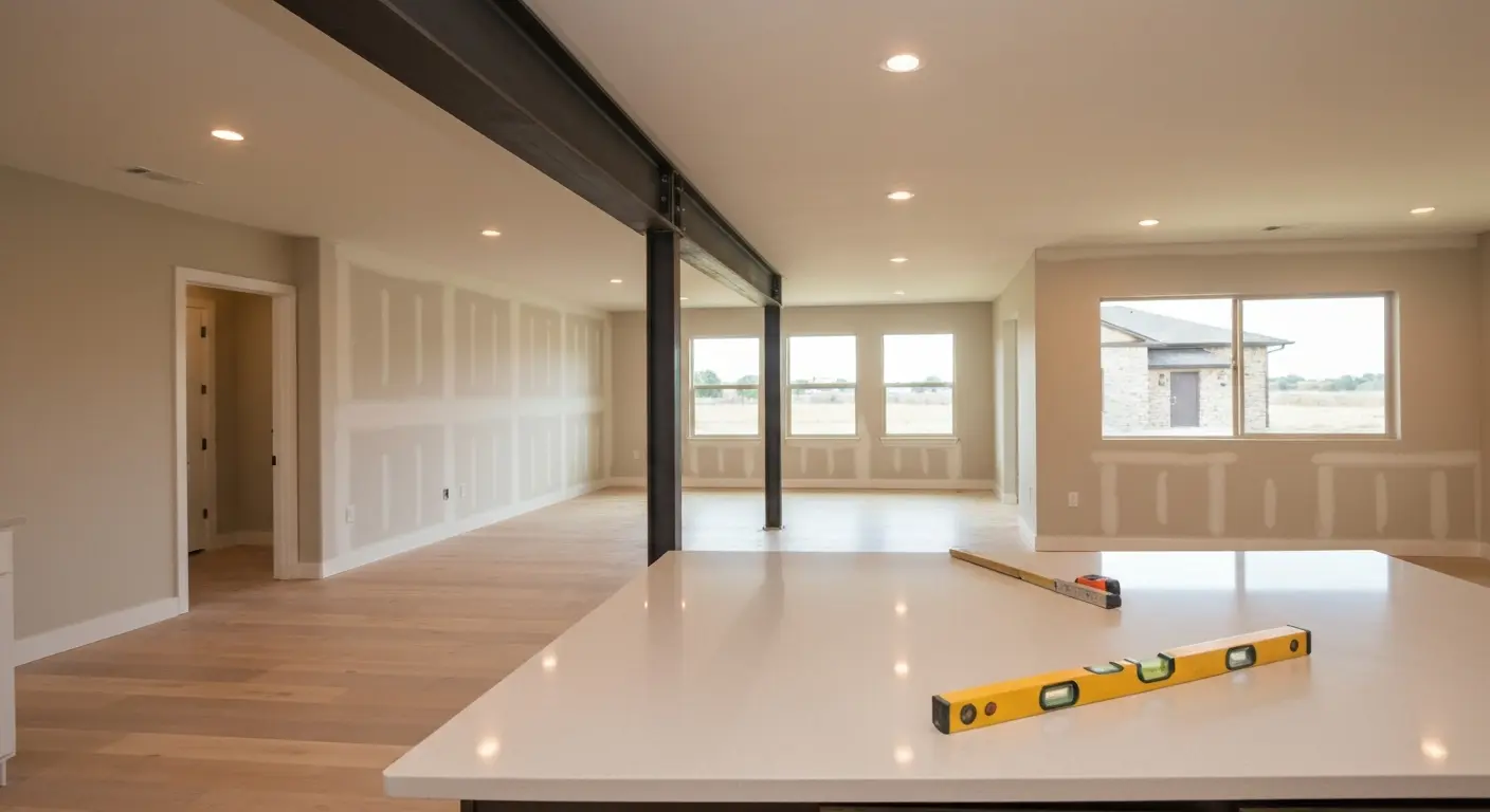 Open concept remodel