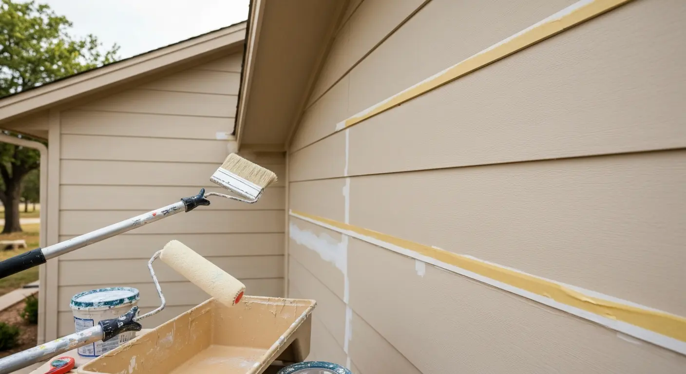 Exterior painting project