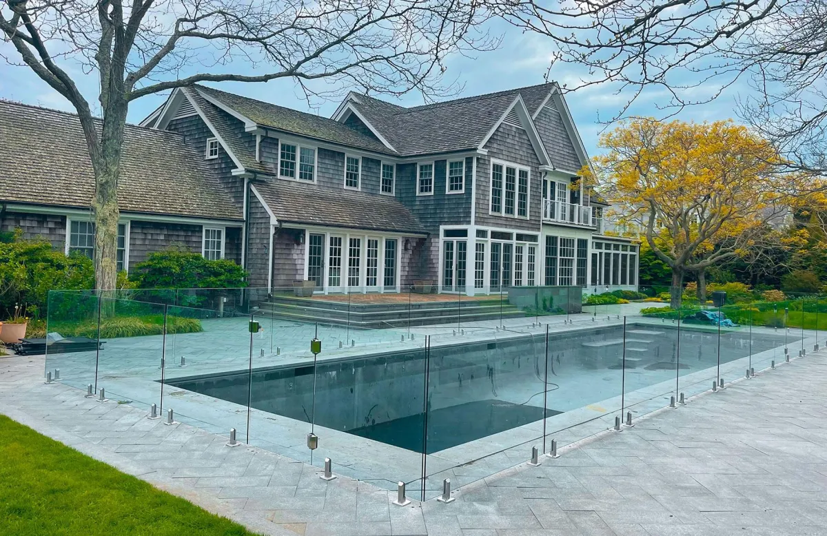 Frameless Glass Deck Railing
