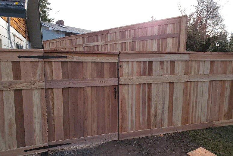fencing portland - custom wooden fence gate