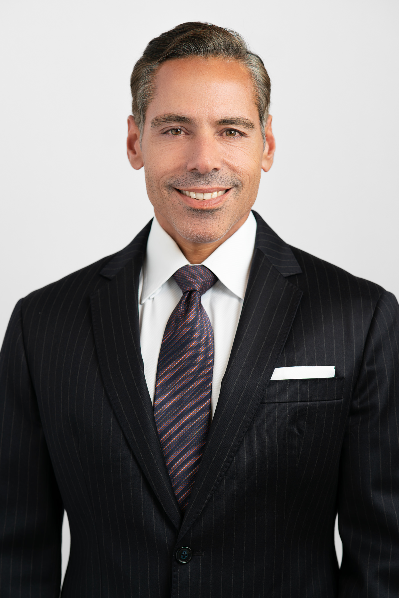 Entrepreneur in modern executive setting