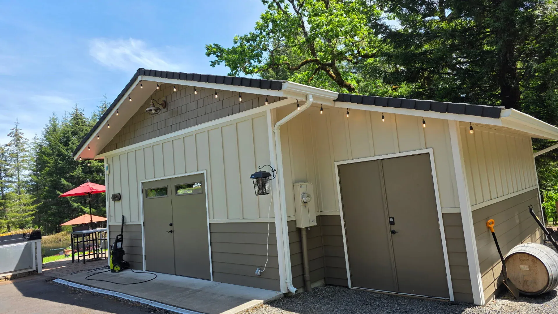 Patio and outdoor lighting by Premium Holiday Lights in Salem, OR