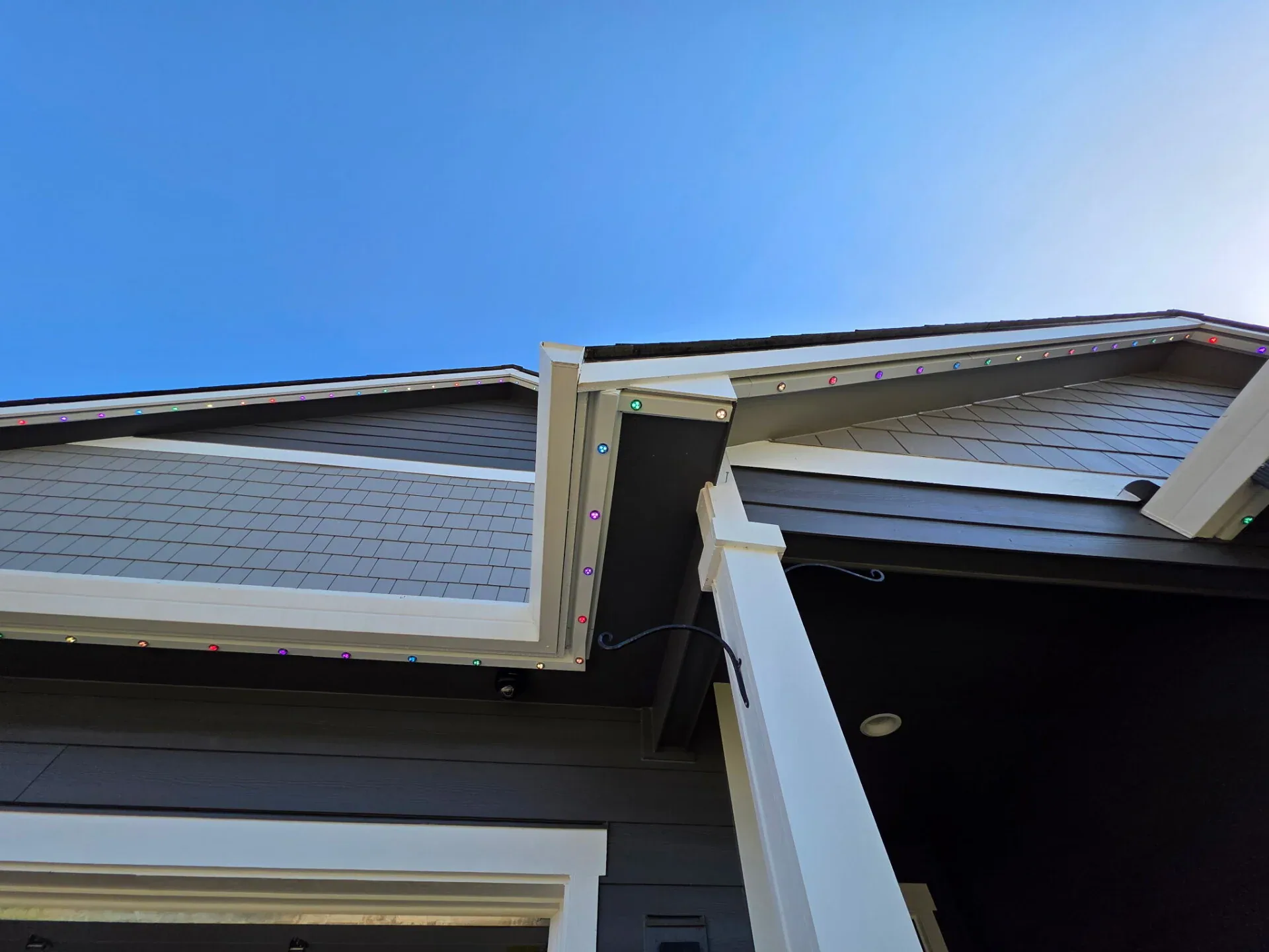 Permanent lighting detail by Premium Holiday Lights in Salem, OR