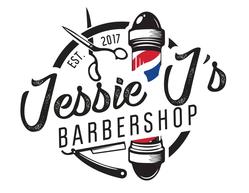 Jessie J's Barbershop logo