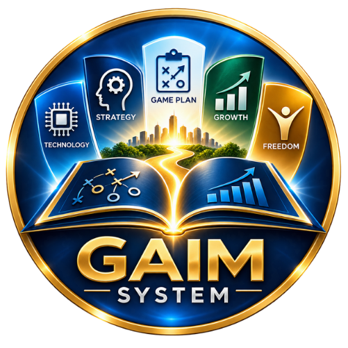 GAIM SYSTEM — Technology, Strategy, Game Plan, Growth, Freedom