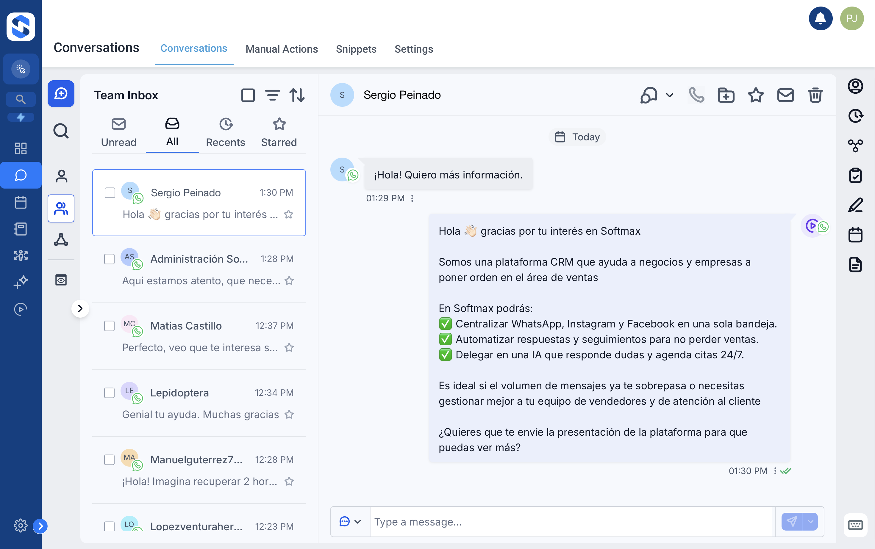 Softmax Dashboard UI