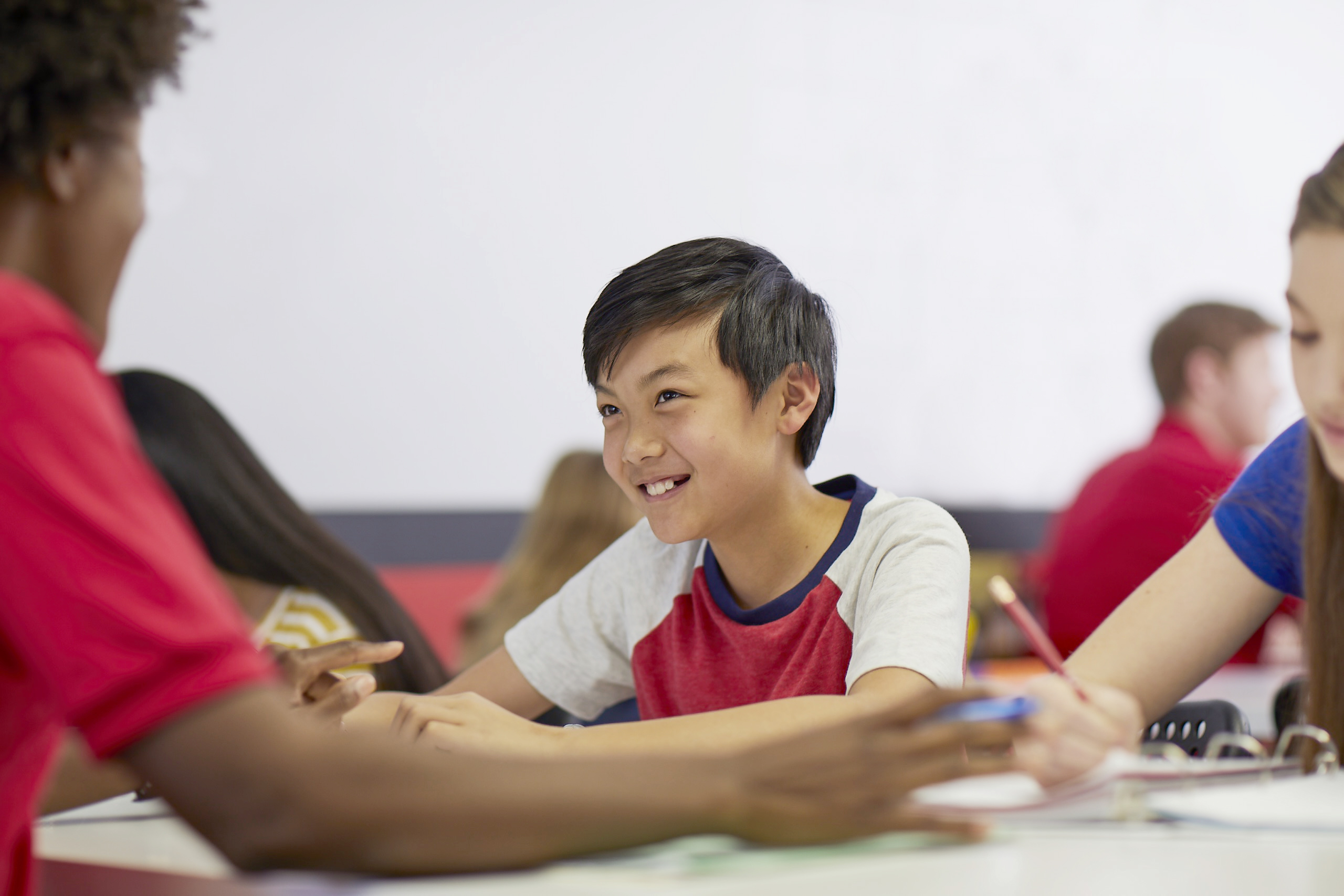 Mathnasium instructor working with a student