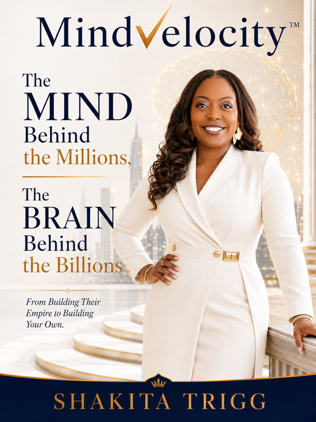 Mindvelocity book cover by Shakita Trigg