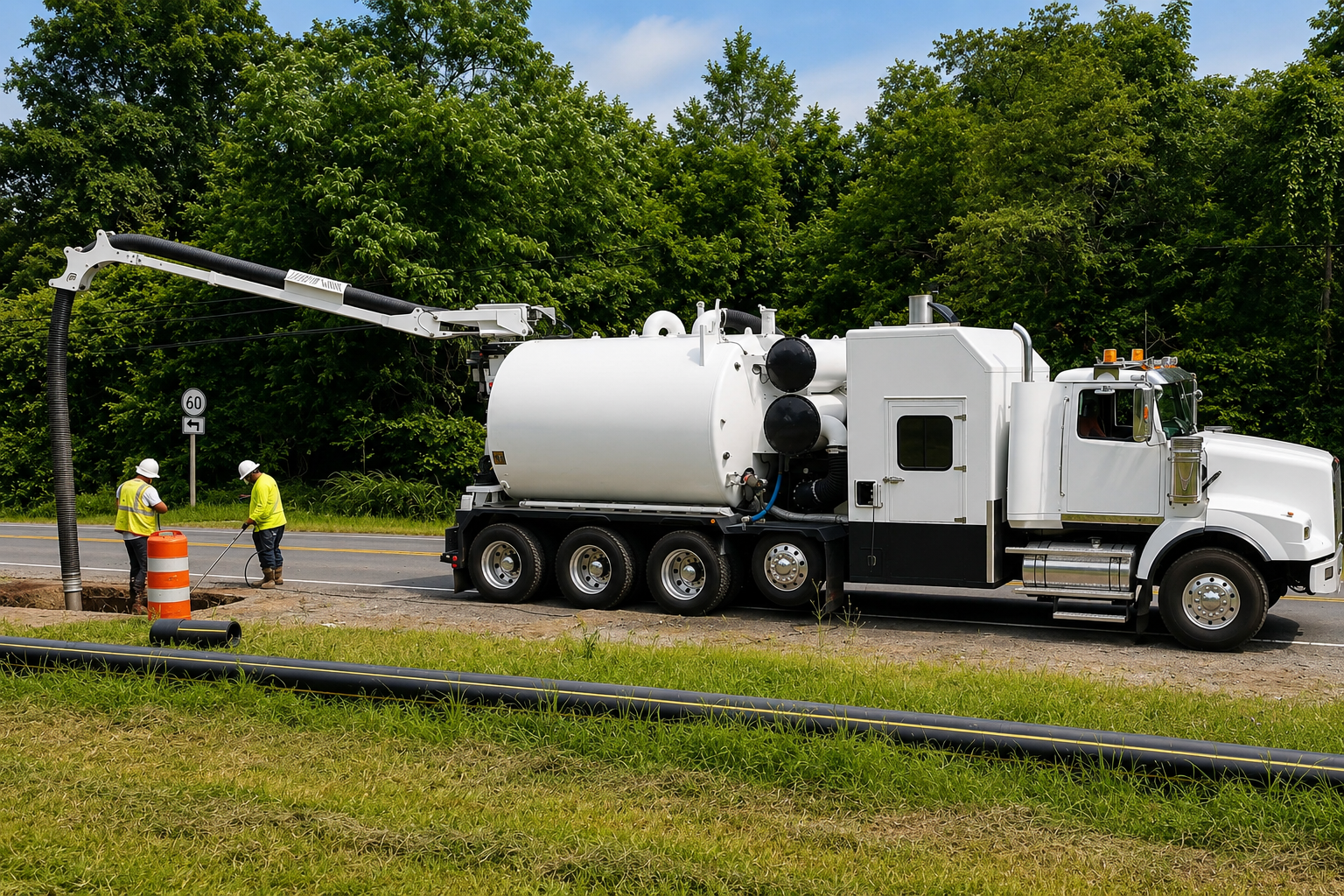 Hydrovac & Vacuum Truck in Newark