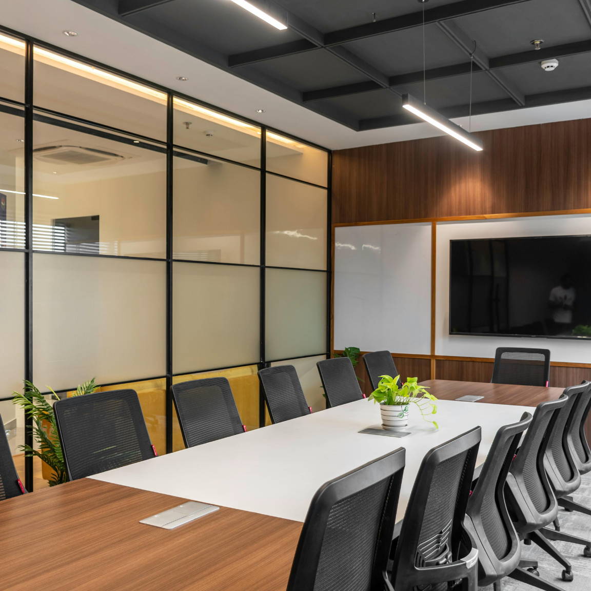 Boardroom at FC Network in Forest City