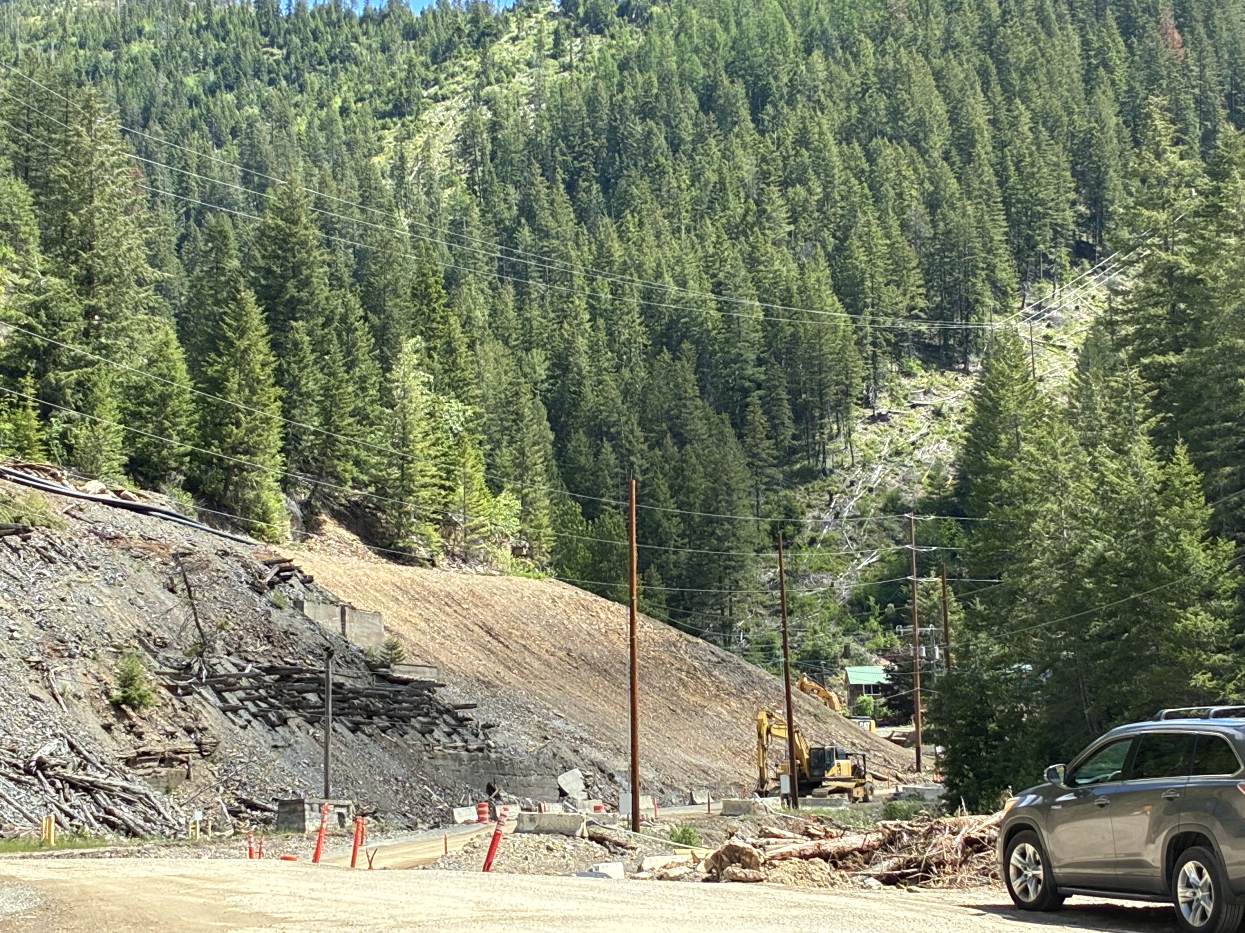 Restoration project in process at Burke