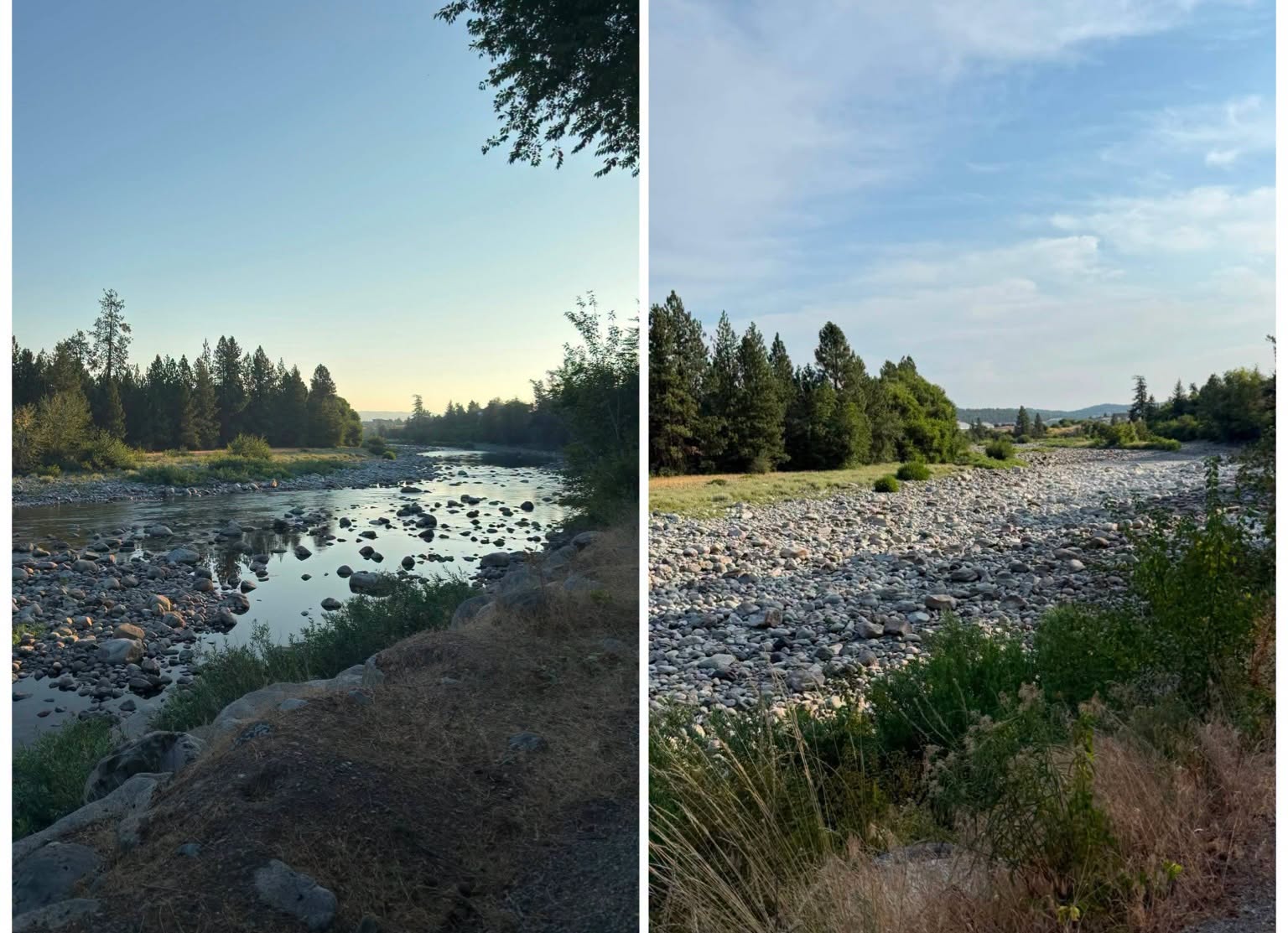 Spokane River comparison