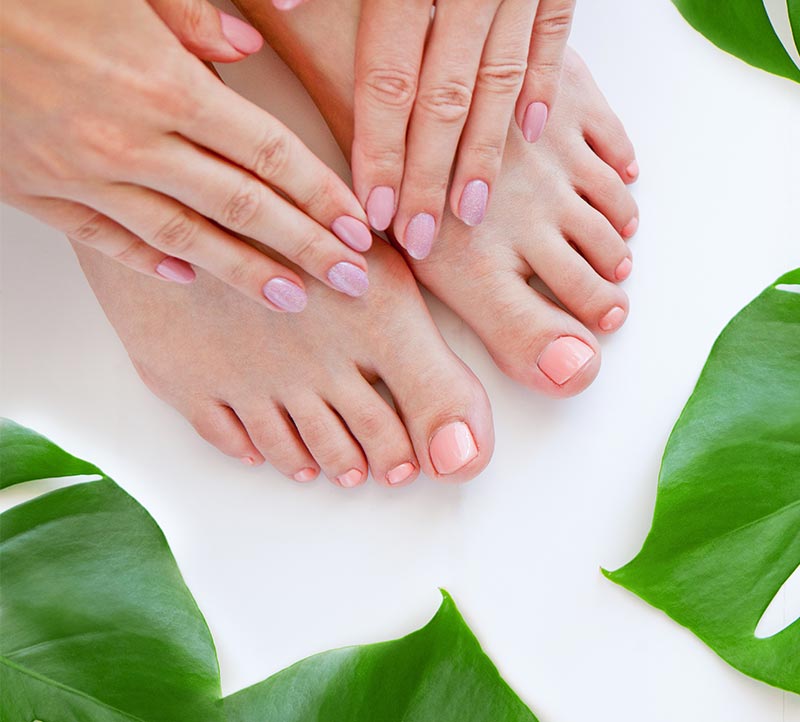 Inside Herbal Nails and Spa Corona on Foothill Parkway