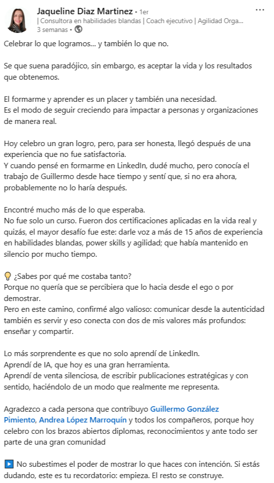Testimonio de Nataly Cavero