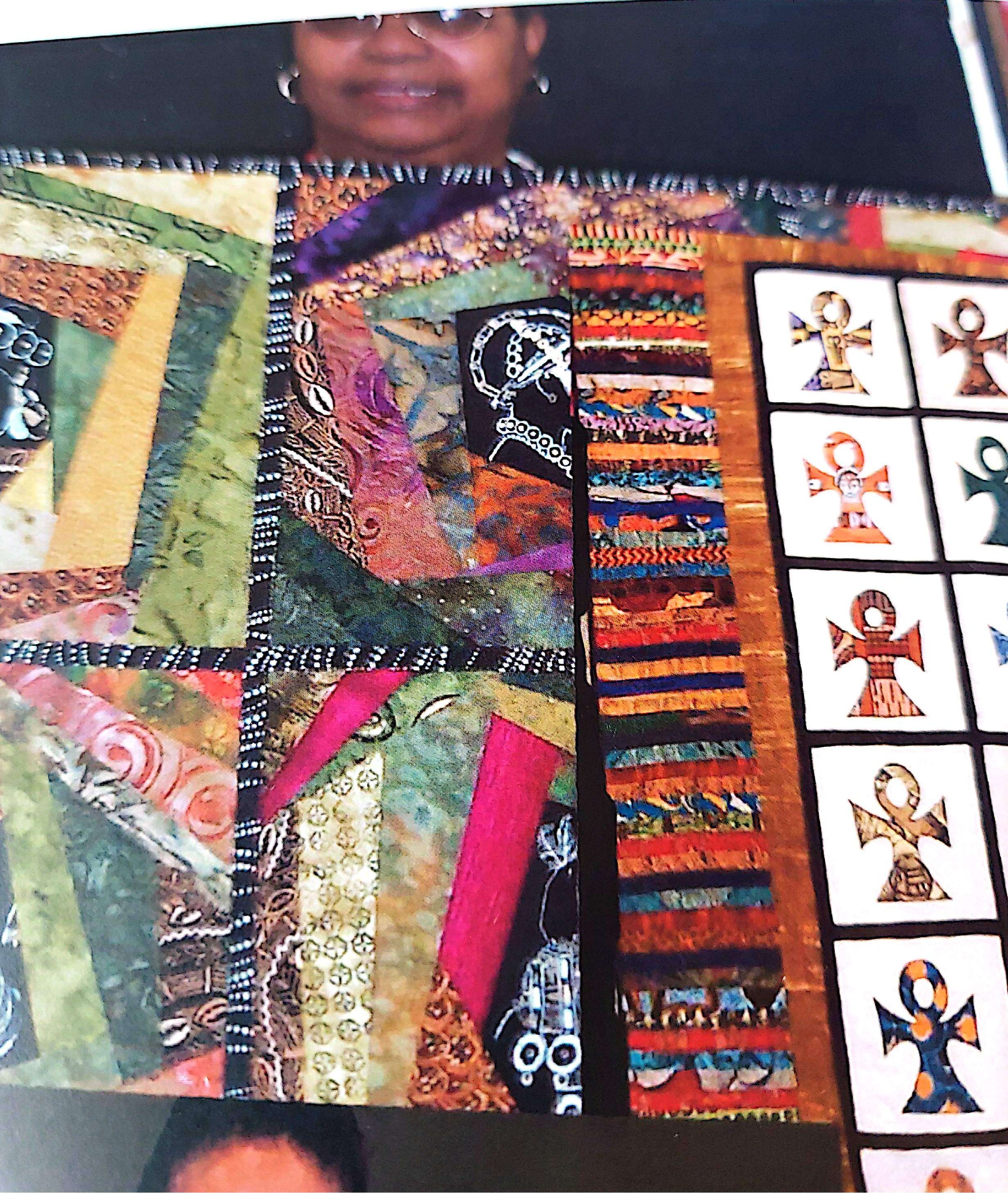 Quilt by Diane Collier, QOCNNY member, December