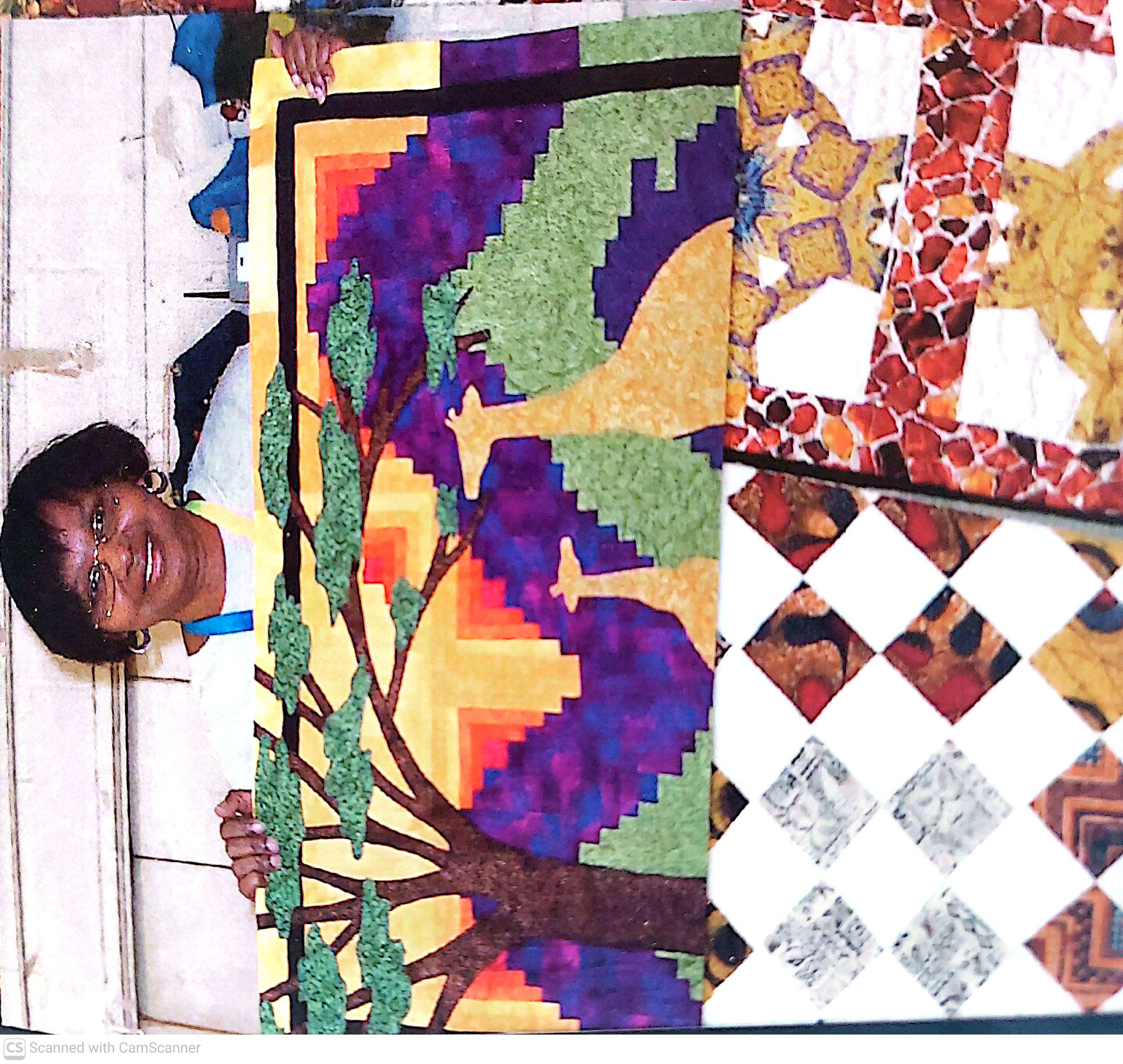 Quilt by Diane Fridie, QOCNNY member, October