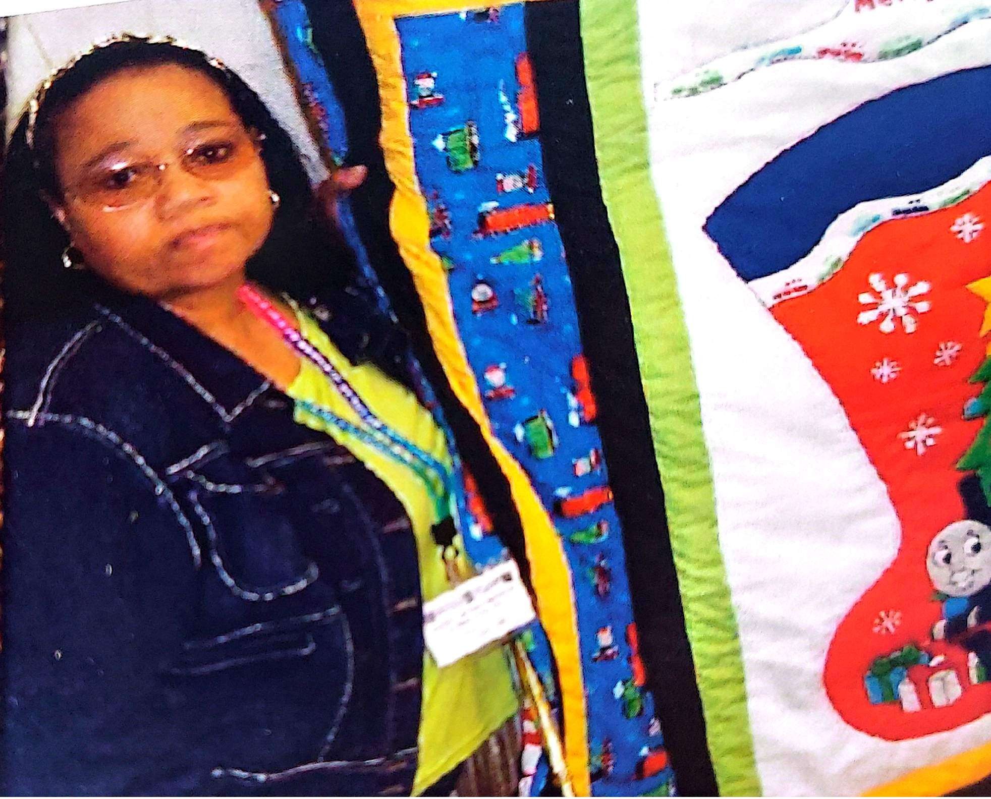 Quilt detail by Janie, QOCNNY member, March [last name to be confirmed]