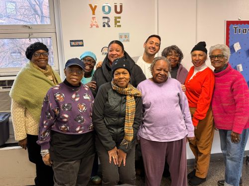 QOCNNY guild members gathered at a January 2026 meeting, New York City