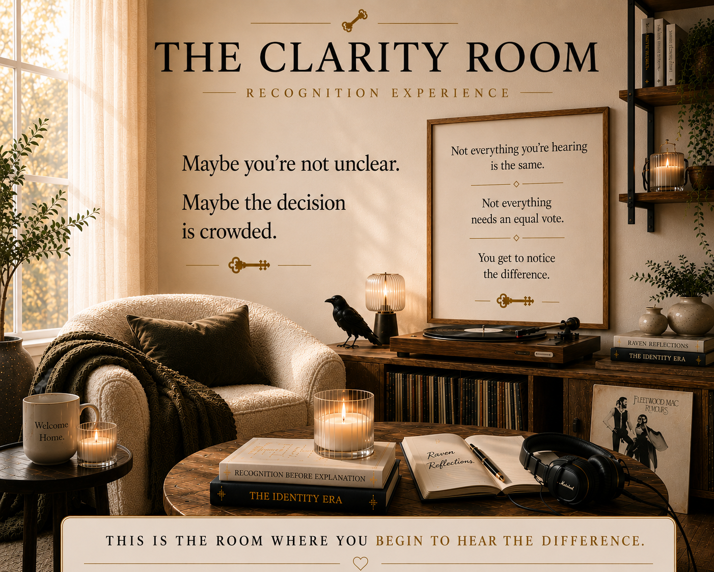 The Clarity Room Recognition Experience