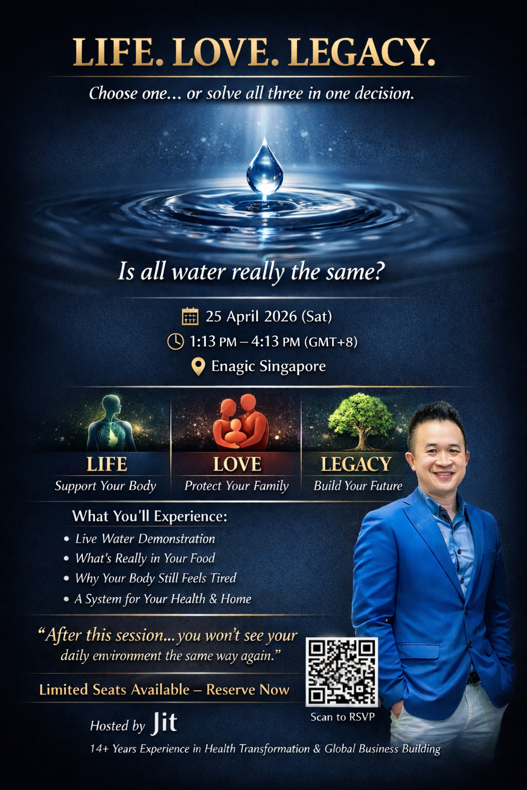 Life Love Legacy Flyer