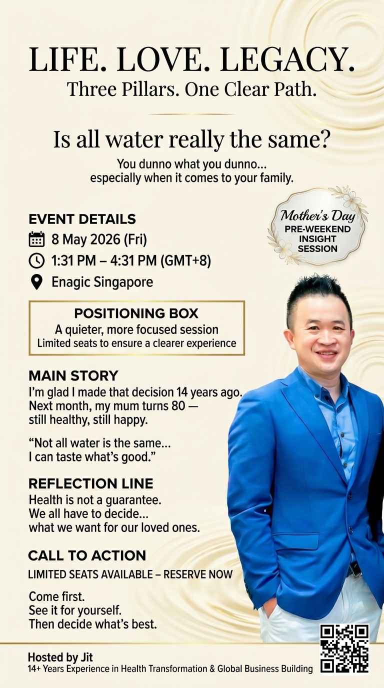 Life Love Legacy Event Flyer