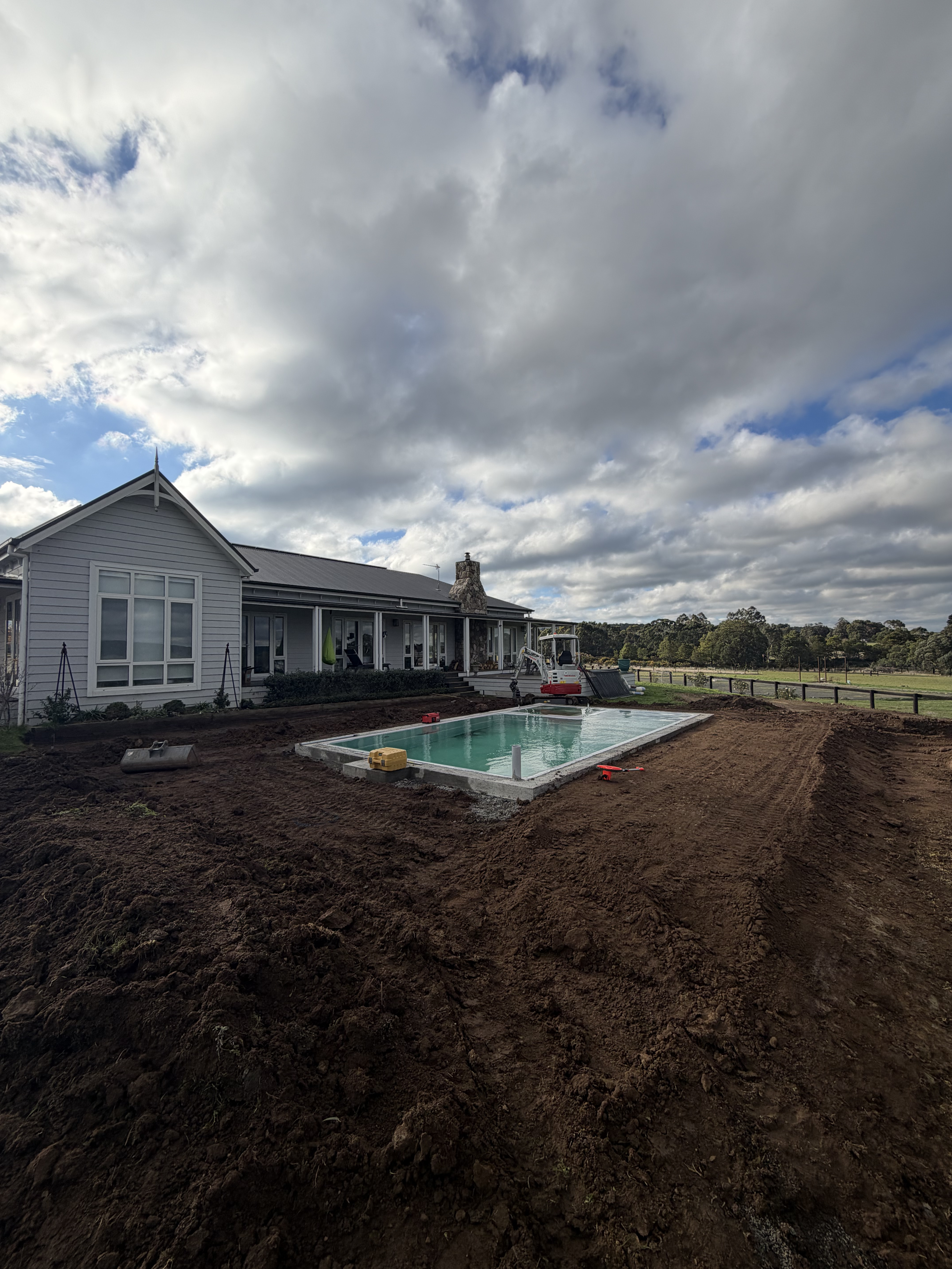 Grass-Joint Paver Pool Surround in Buninyong - Photo 5