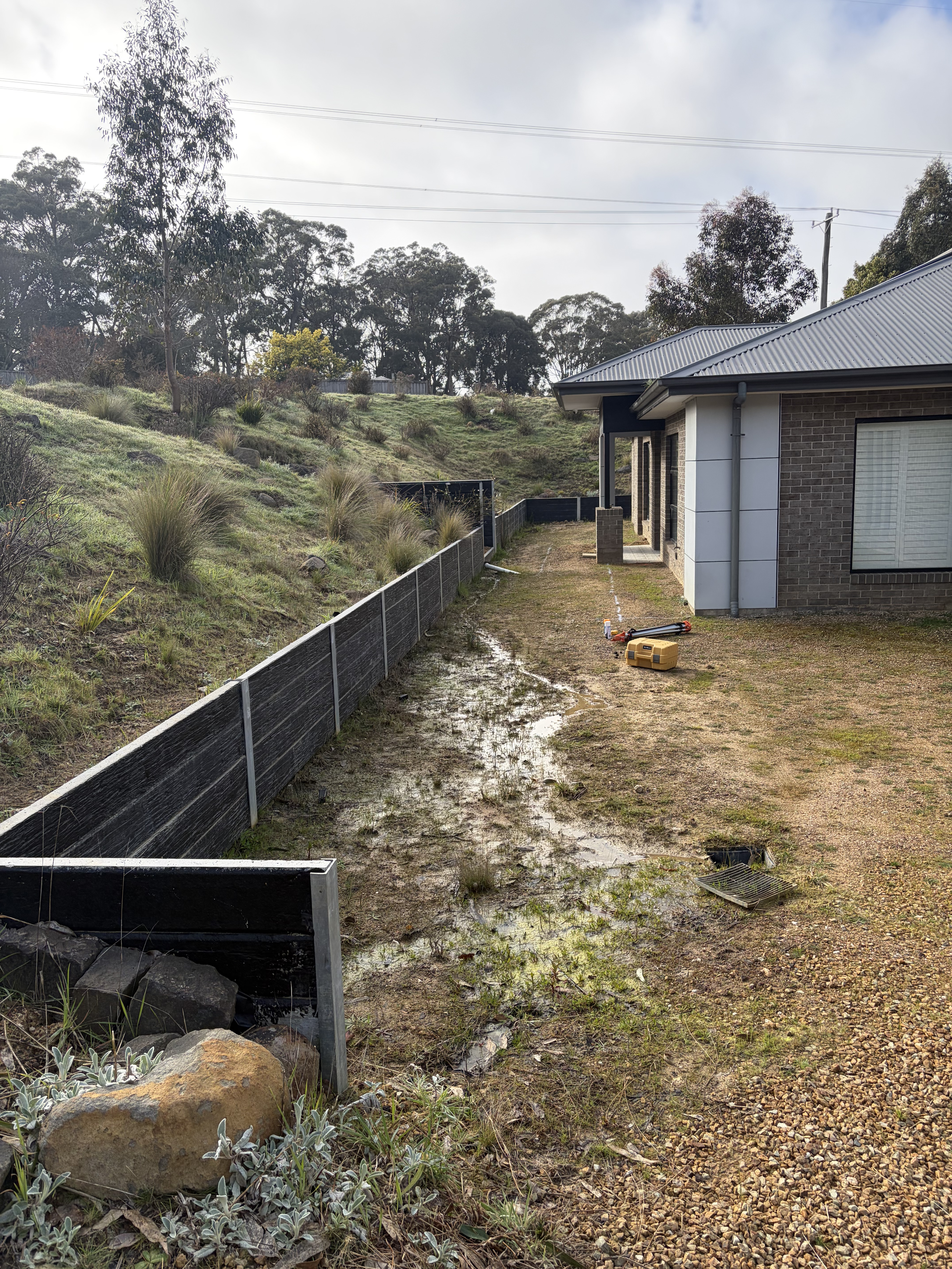 Ag Pipe & Surface Drainage Fix in Ballarat East - Image 2