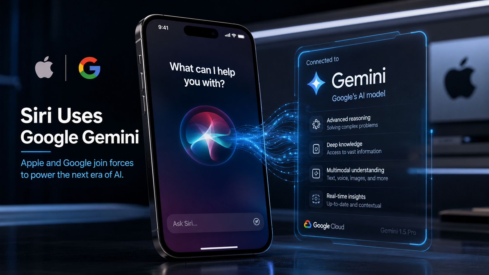 Apple WWDC 2026 — Siri AI con Google Gemini en iOS 27