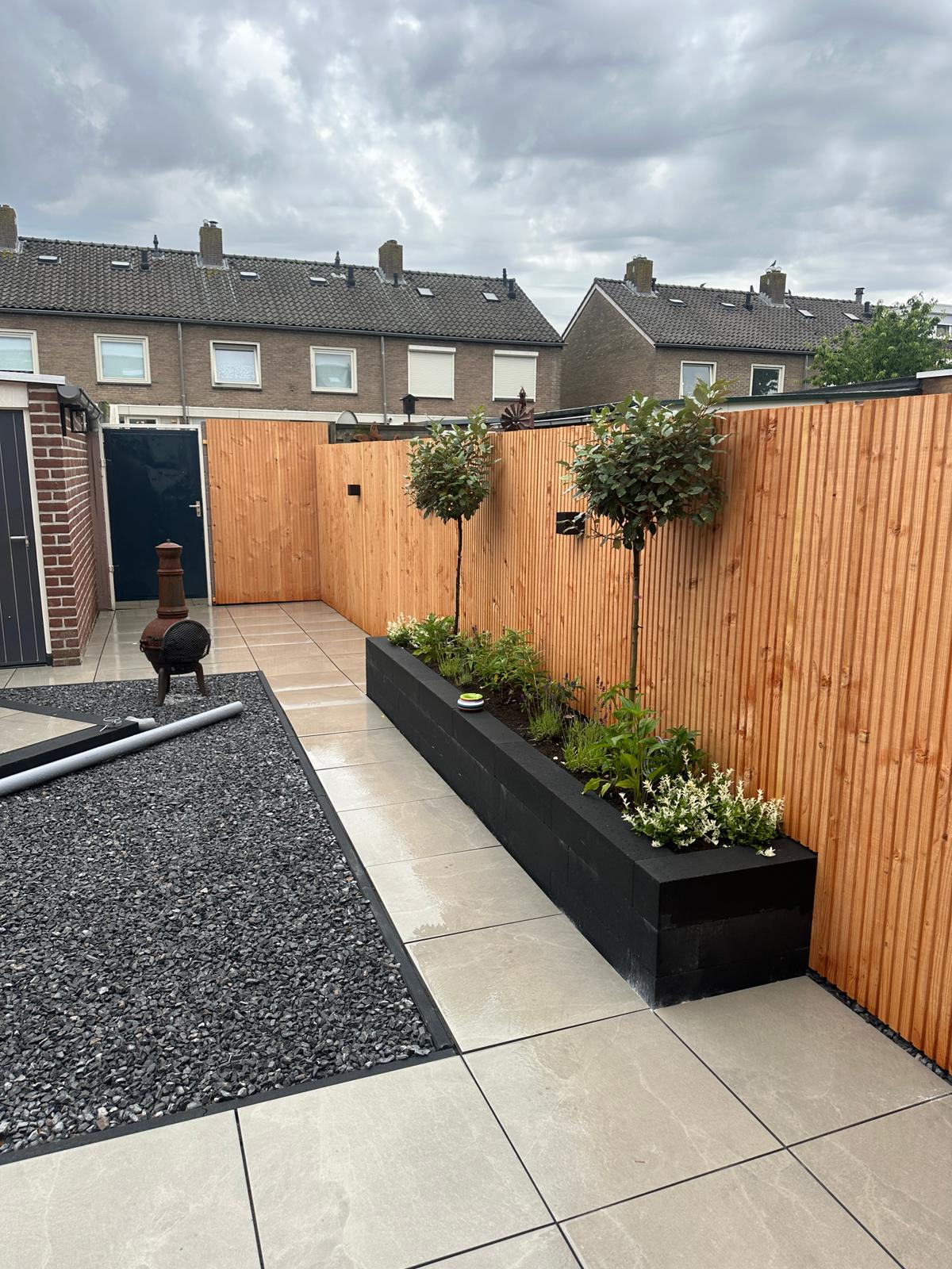 Gazon & beplanting