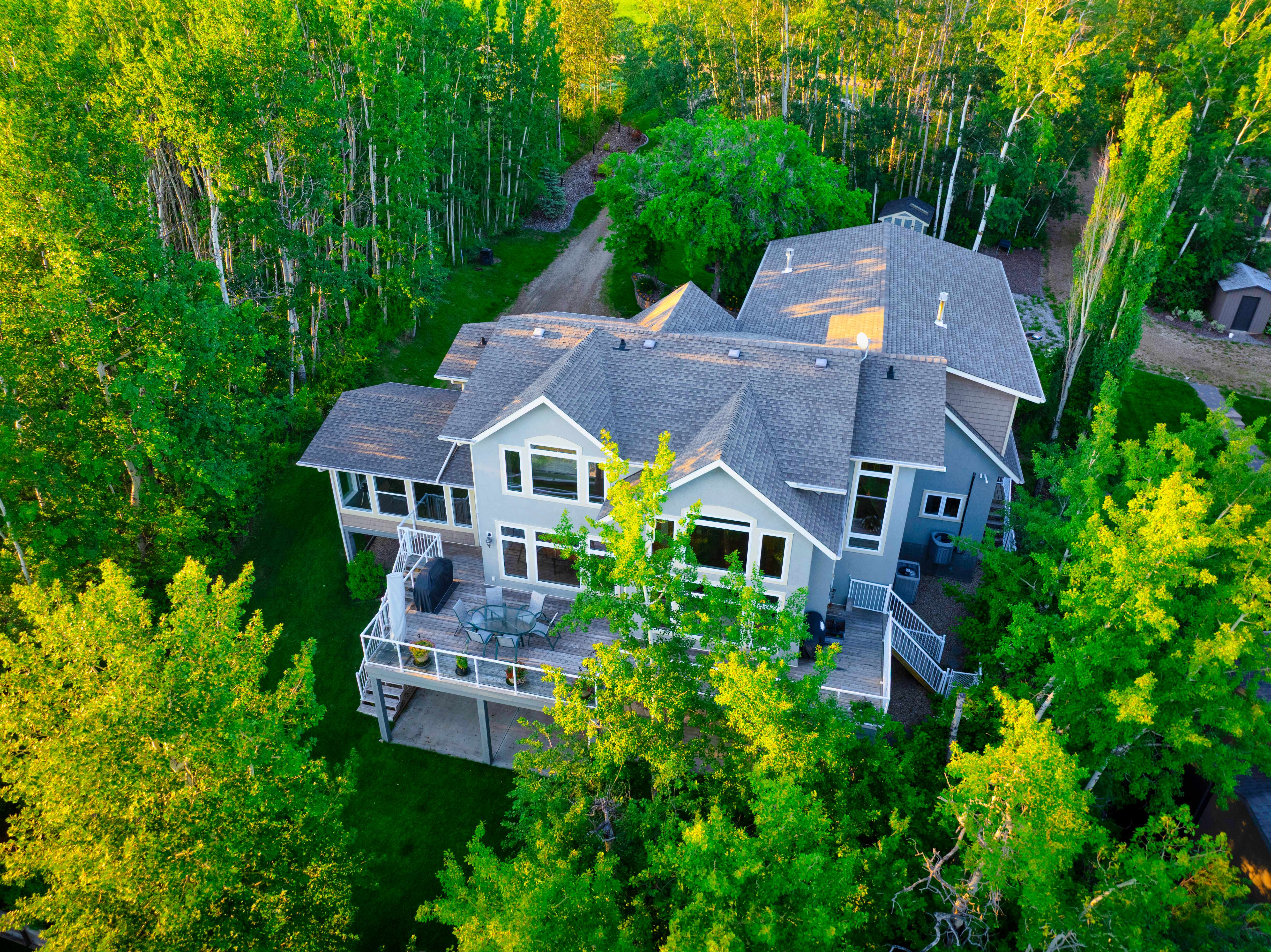 Lakefront acreage at 57, 39408 Range Road 21 in Blissful Beach on Sylvan Lake