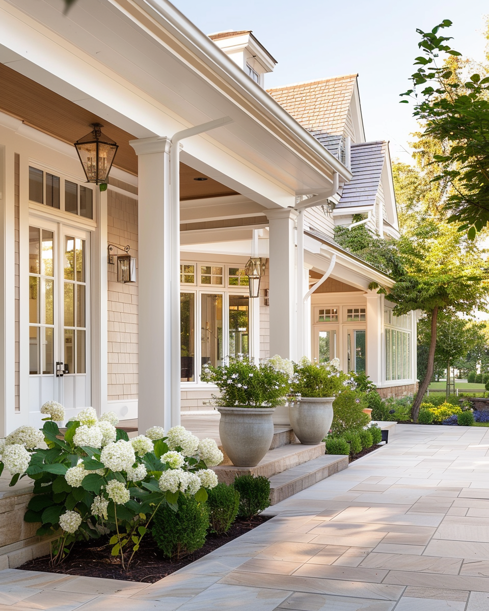 beautiful exterior home