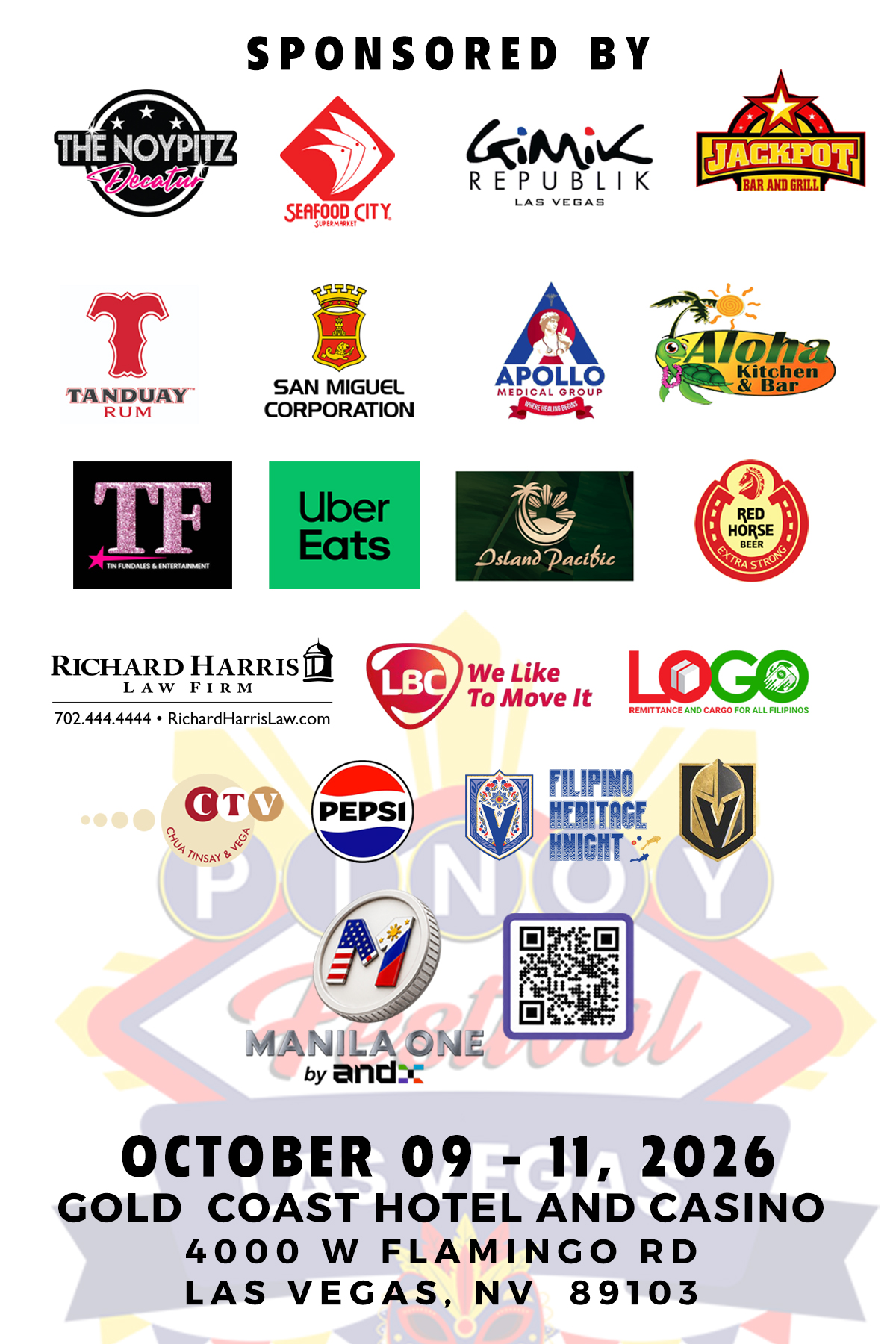 Our Festival Sponsors
