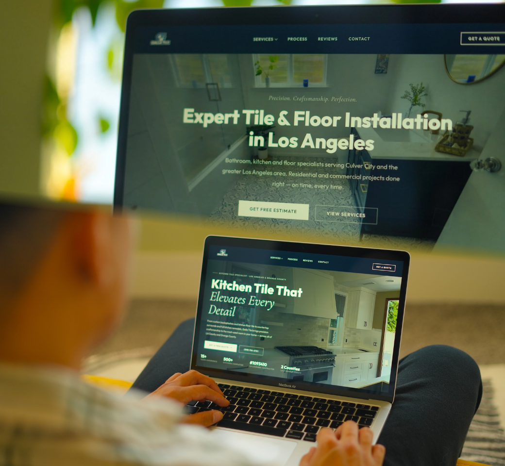 Galla Tile website