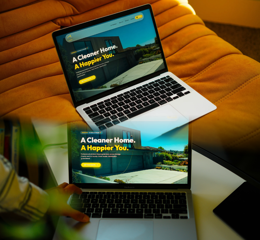Lemon Home Cleaning website