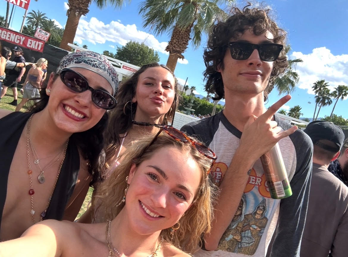Friends enjoying Coachella