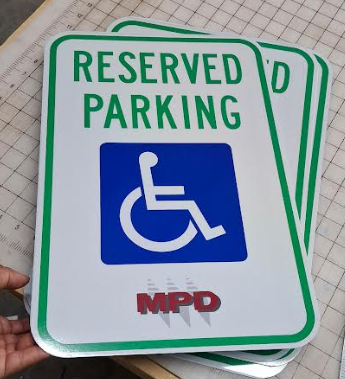 Vinyl Lettering & Graphics — Example 1