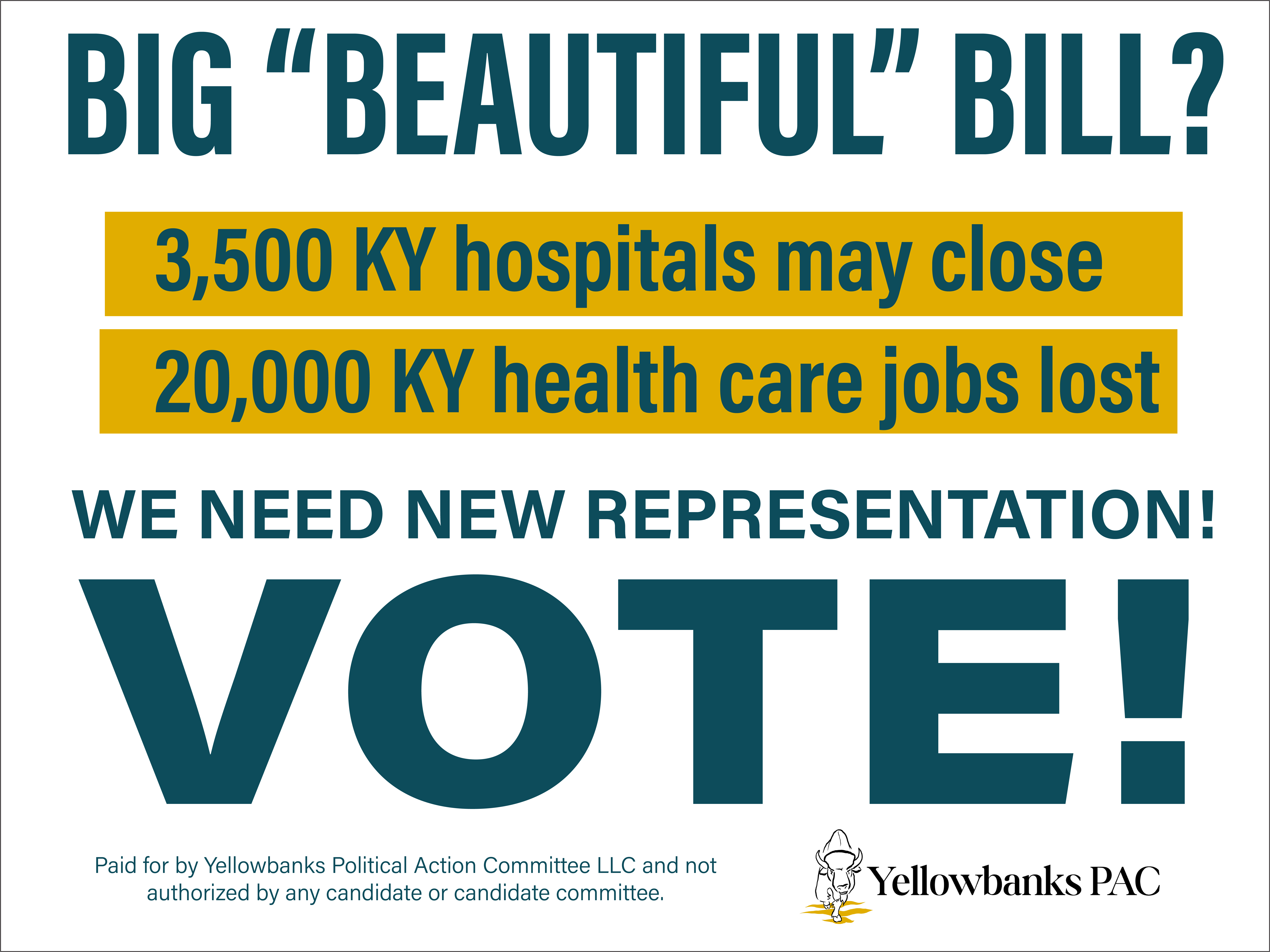 Yard Signs — Example 4