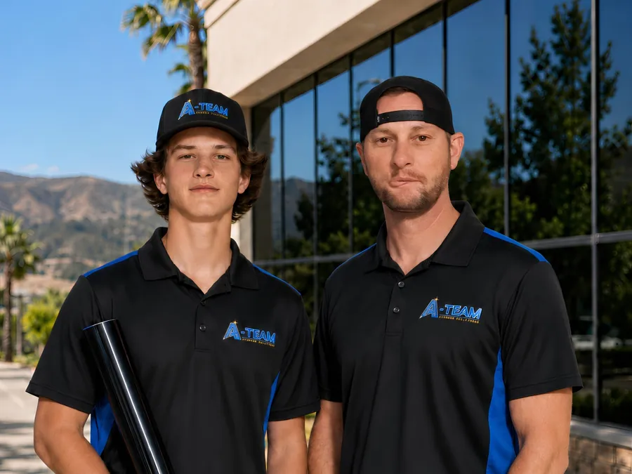 Justin Scott and Josh Scott of A-Team Window Solutions