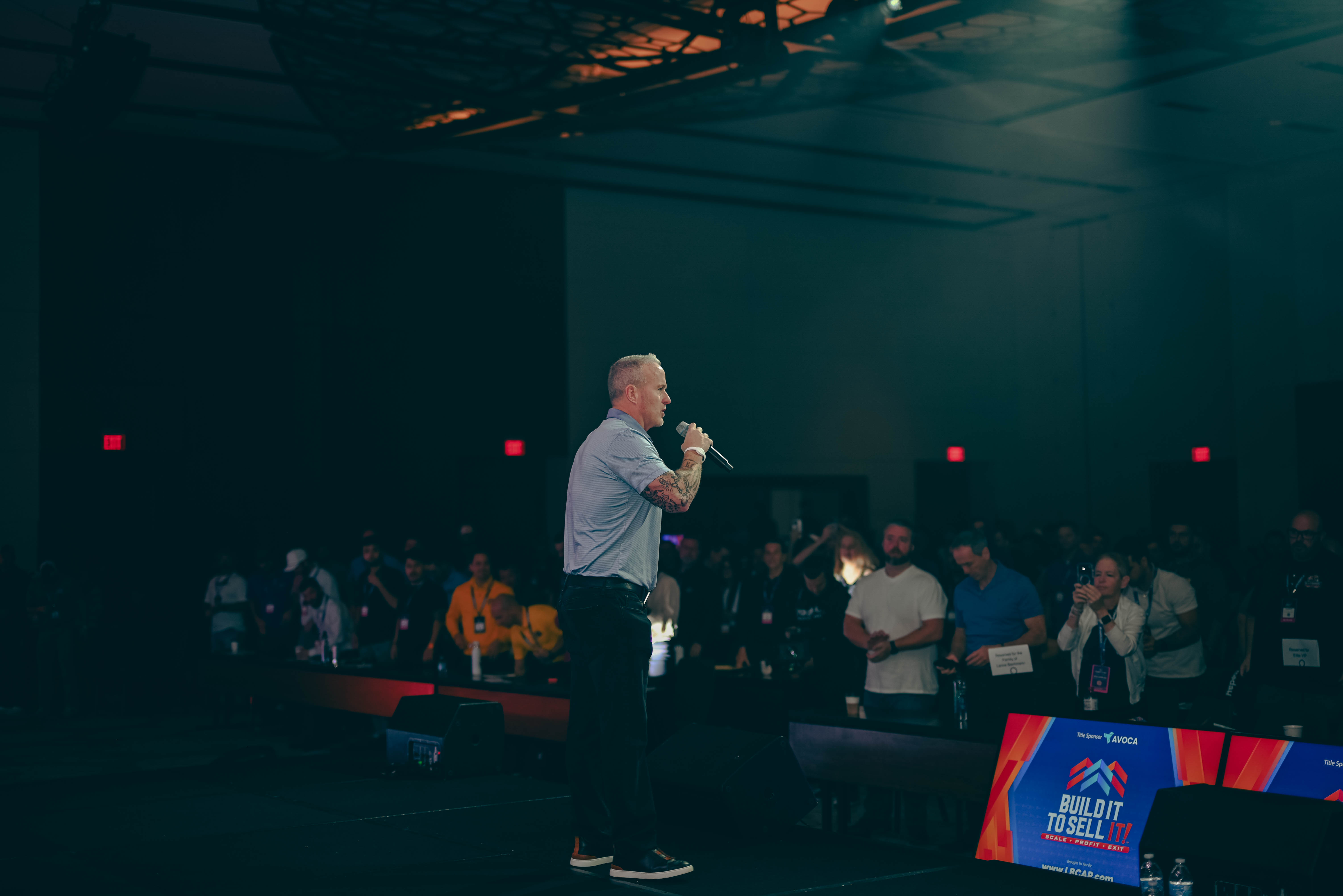 Lance Bachmann speaking at Build It To Sell It