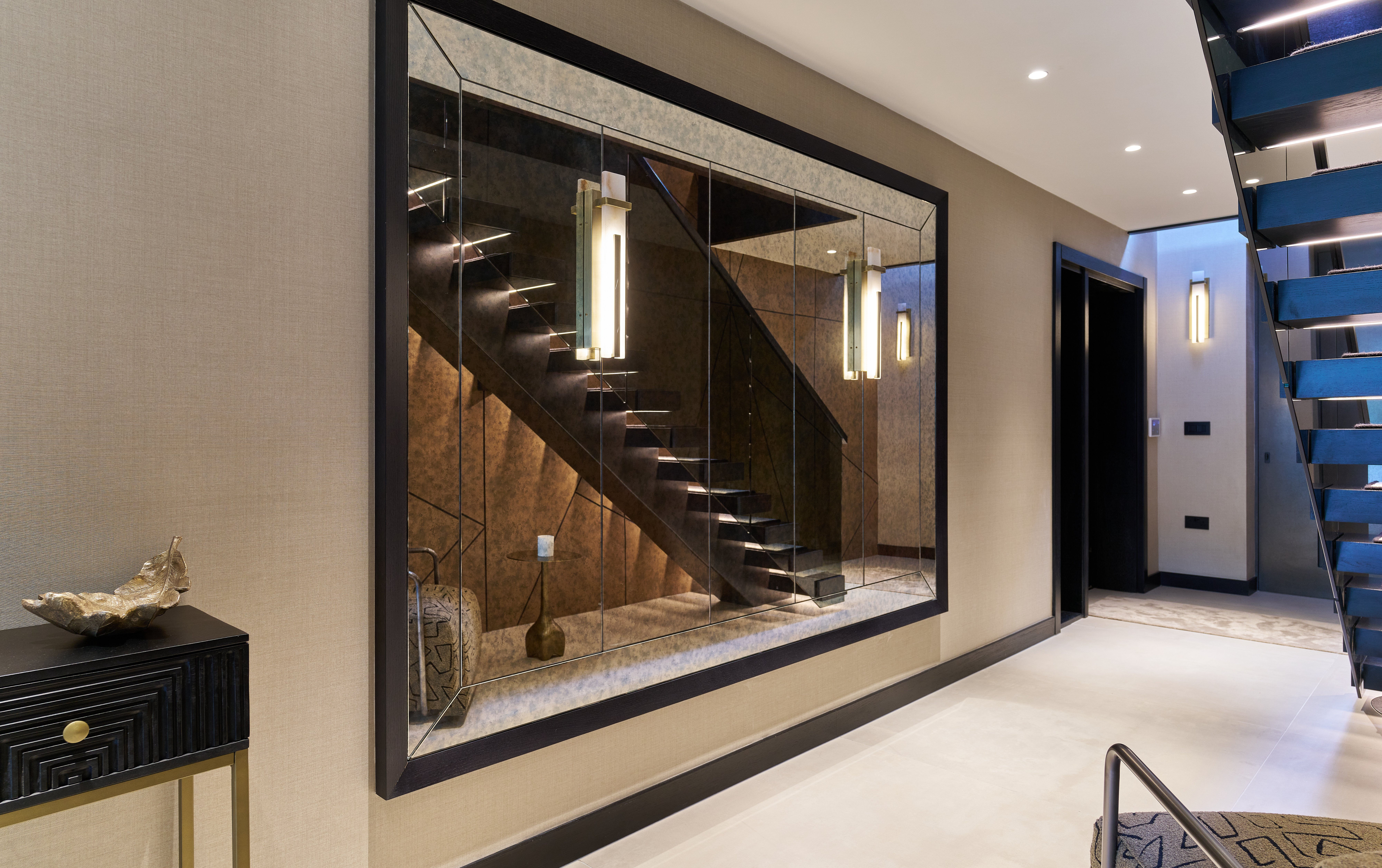 GDS bespoke mirror installation