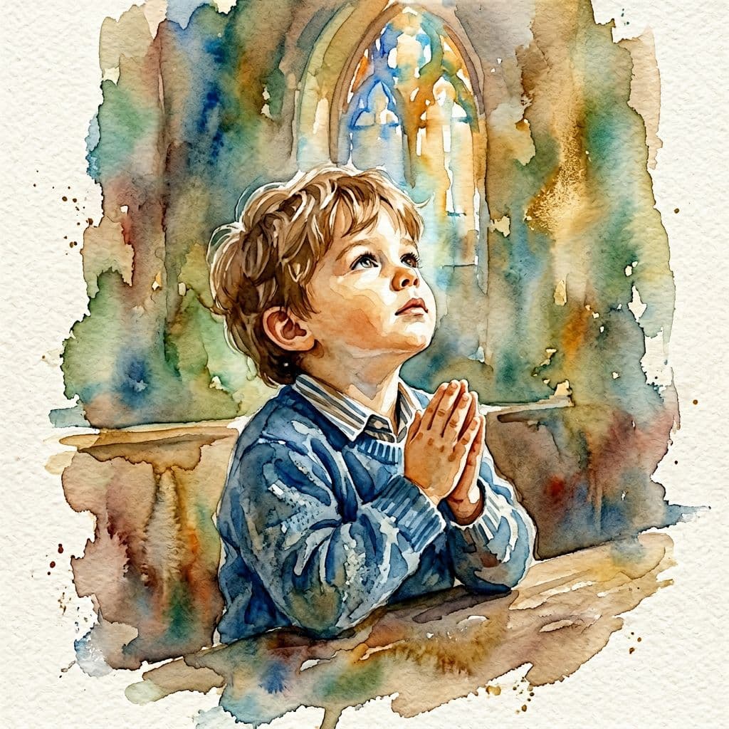 child praying child praying