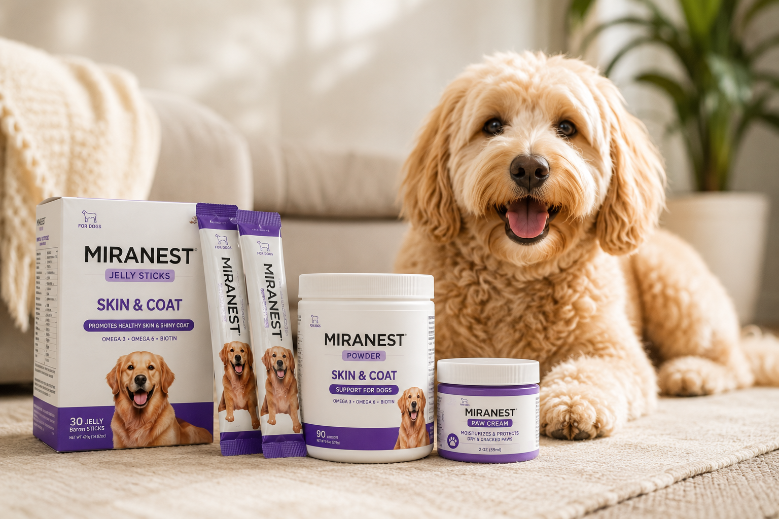 Miranest Review 2026: Japanese Pet Supplement for Dog Alopecia, Skin & Coat Health